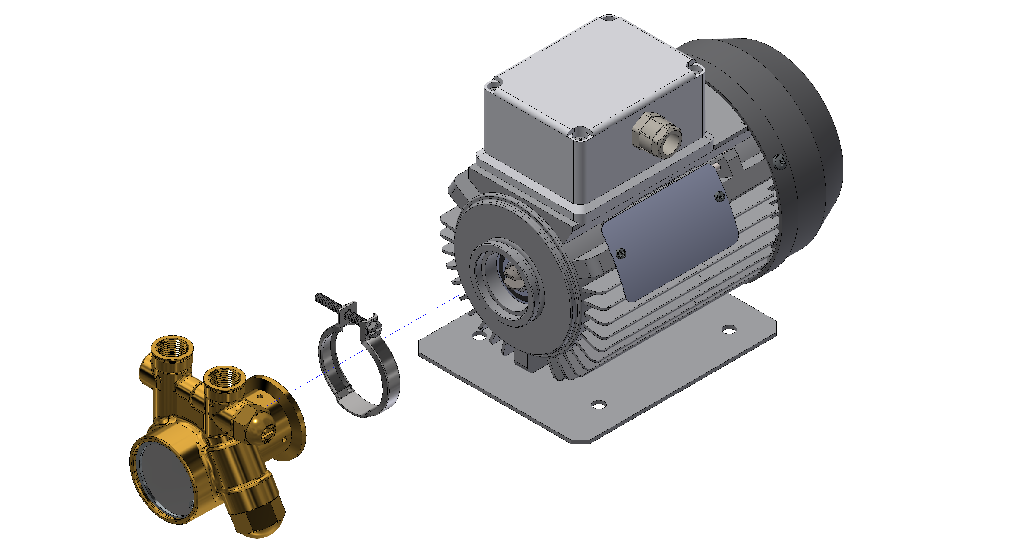 Mounting on a 48YZ Frame Motor